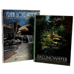 Two First Edition Books on Frank Lloyd Wright