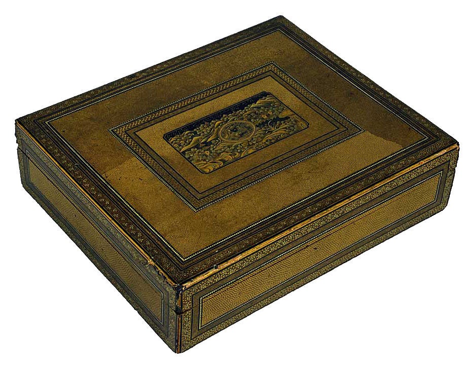 Japanese Lacquer Playing Card Box