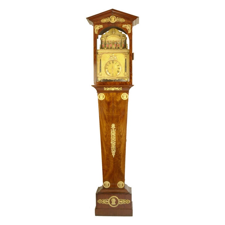 Highly Important Neo-Classical Ormolu Mounted Mahogany Musical