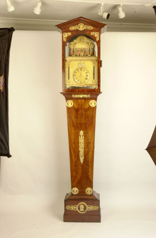 Highly Important Neo-Classical Ormolu Mounted Mahogany Musical