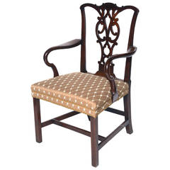 George III Mahogany Armchair 9