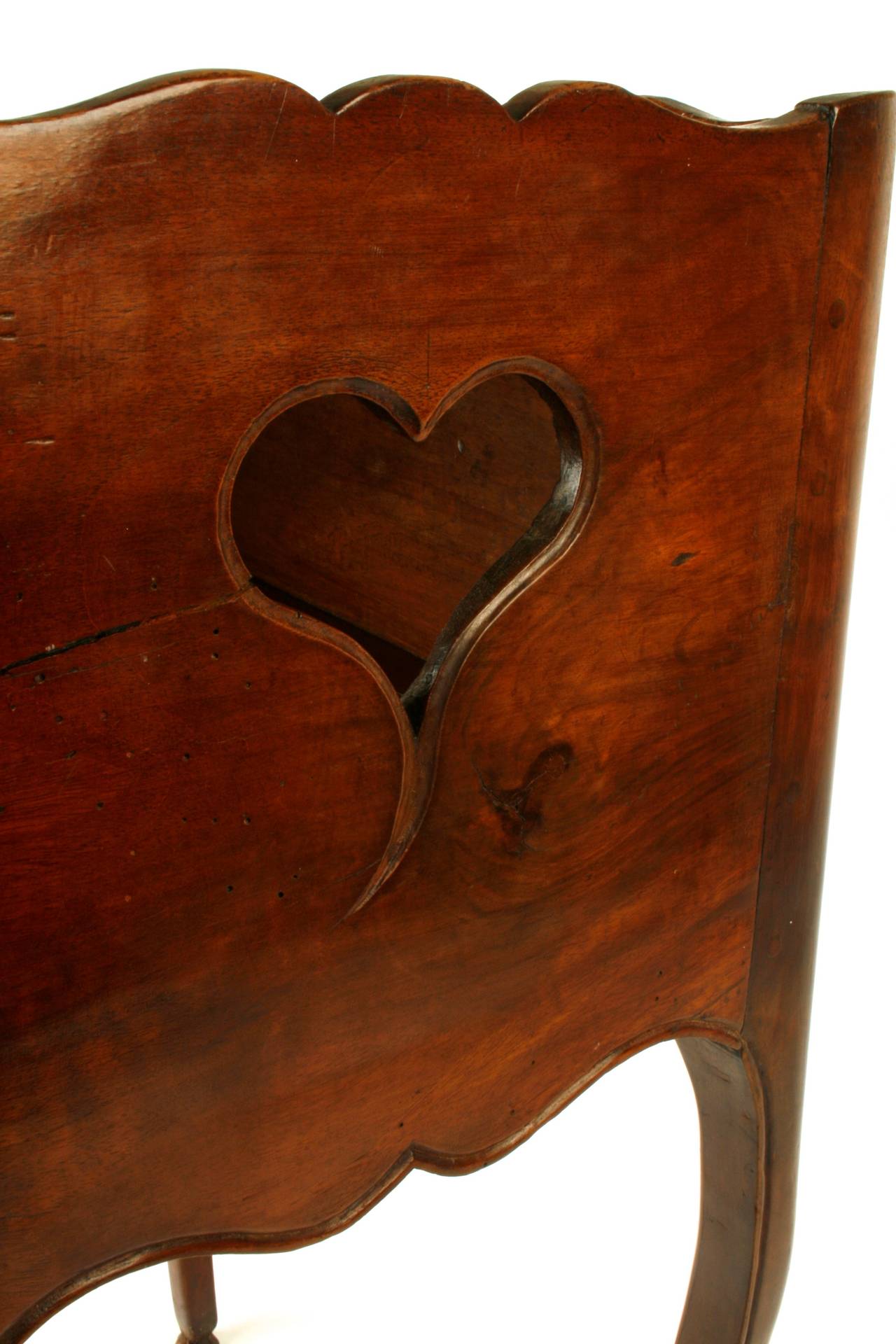 Louis XV Walnut Table de Nuit, circa 1790