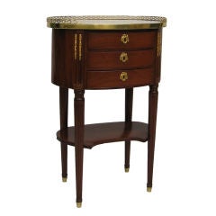 French Mahogany Louis XVI Table