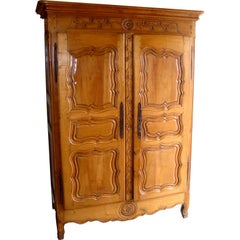 Used Louis XV Armoire, Late 18th Century