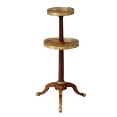Louis XVI Transitional Parquetry Inlaid Tricoteuse, circa 1780 12
