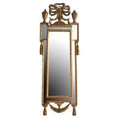 Italian Neoclassical Giltwood Mirror, c1790
