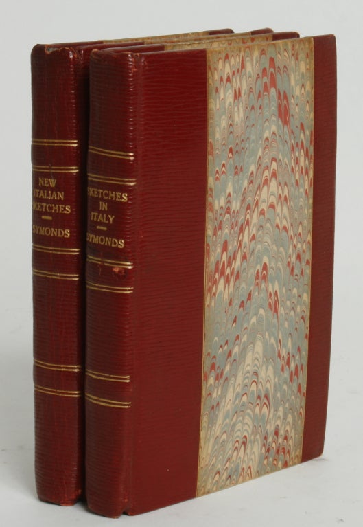 Cet ensemble de livres anciens a été publié en Angleterre par Leipzig Gernhard Tauchnitz en 1883 et 1884. Les deux volumes contiennent des sketches italiens d'une collection d'auteurs anglais. Une belle paire à ajouter à une bibliothèque