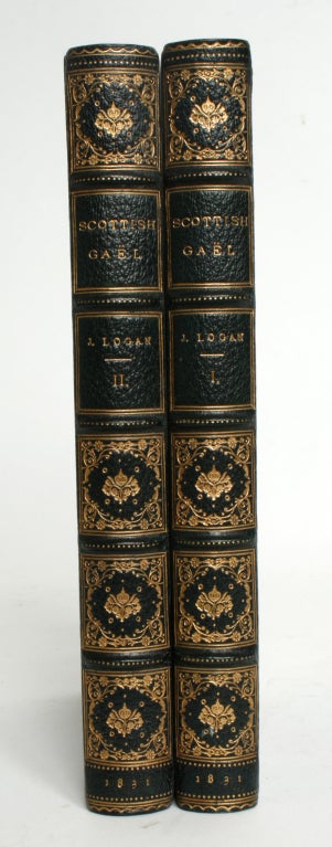 English Two Volumes of Scottish Gael by J.Logan