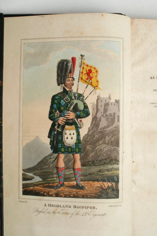 19th Century Two Volumes of Scottish Gael by J.Logan