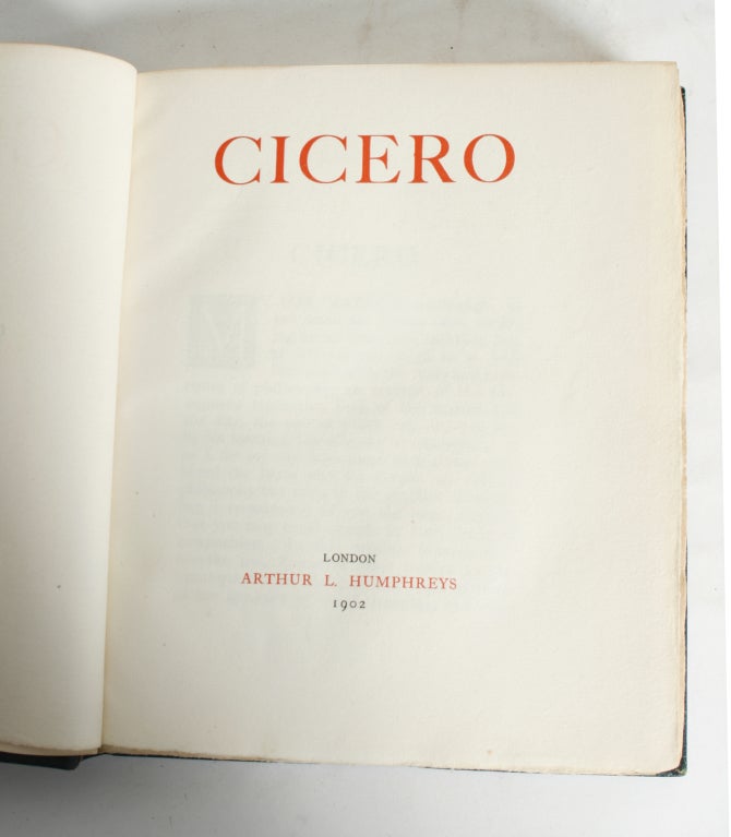 20th Century Cicero: De Officiis 1st Edition