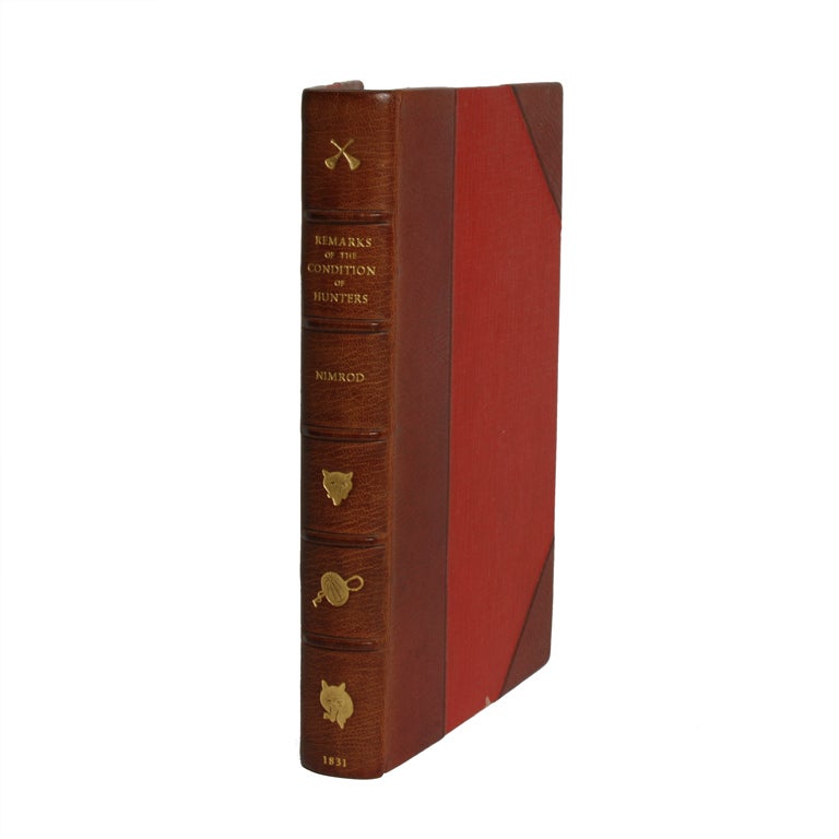 This antique book has a 3/4 rebound Moroccan cover, a bumped and gilt edge. The edge has gilt symbols of hunting. Printed and published by M.A. Pittman.
NPT Books, a division of N.P. Trent Antiques, has a large collection of used and out of print