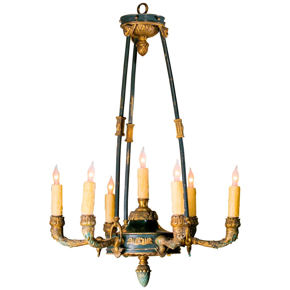 Vintage French Empire-Style Chandelier