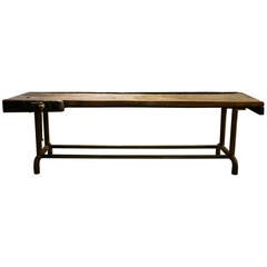 Refurbished Dutch Antique Work Bench 4