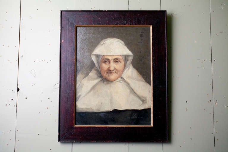 painting of the nun