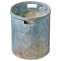 Industrial Hand-Made Zinc Measure/ Container