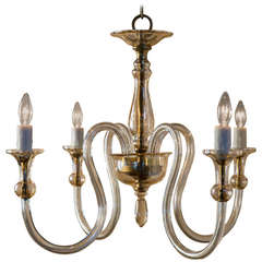 Vintage Four-Arm Italian Murano Light