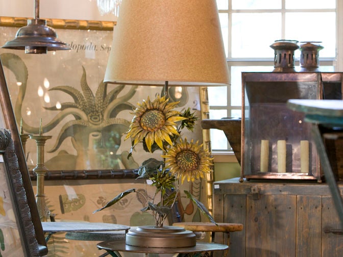 sunflower lamps