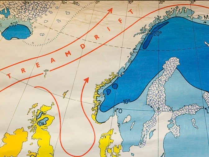 isotherm on a map