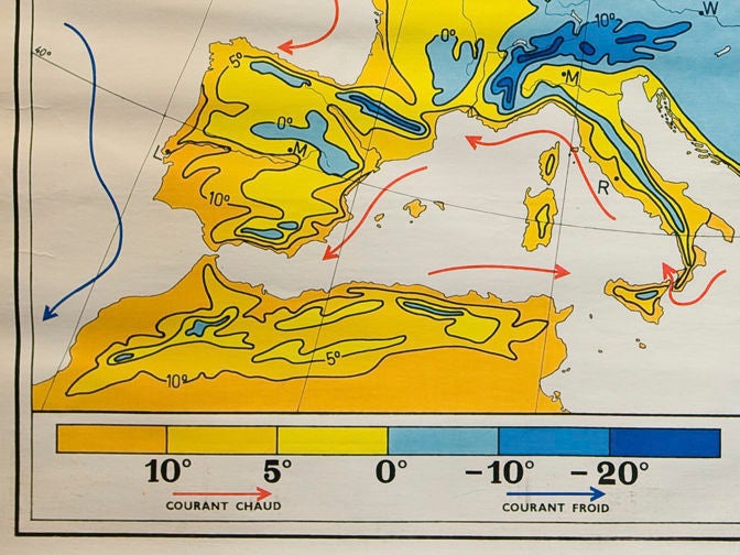 isotherms map