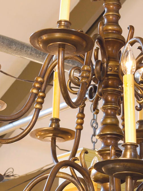 Monumental Flemish chandelier 2