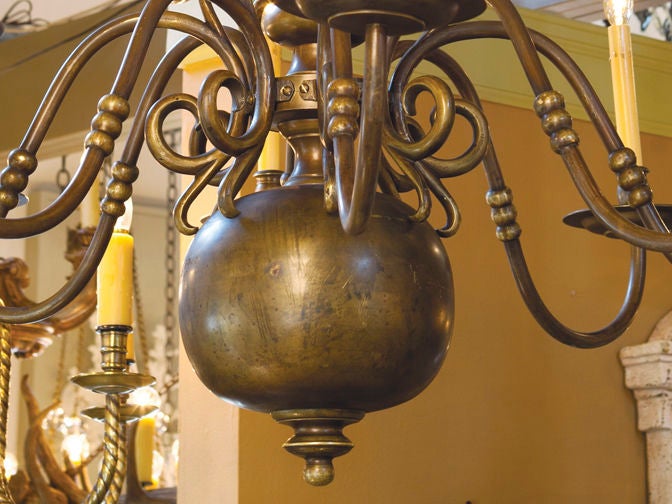 Monumental Flemish chandelier 5