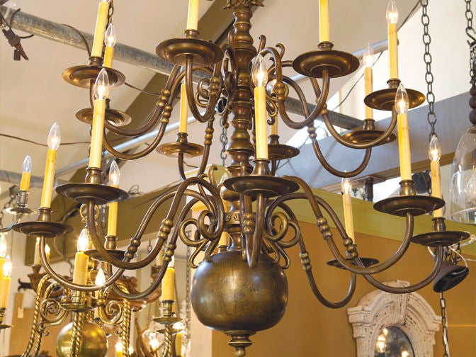 Monumental Flemish chandelier 6