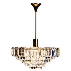 Italian crystal pendant with 5 tiers.