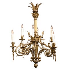 Antique Lousi XV-style chandelier