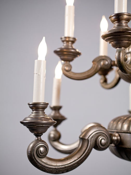 Two-Tier "Pewter" Light