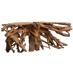 Console from Freeform Driftwood