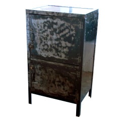 Vintage industrial cabinet