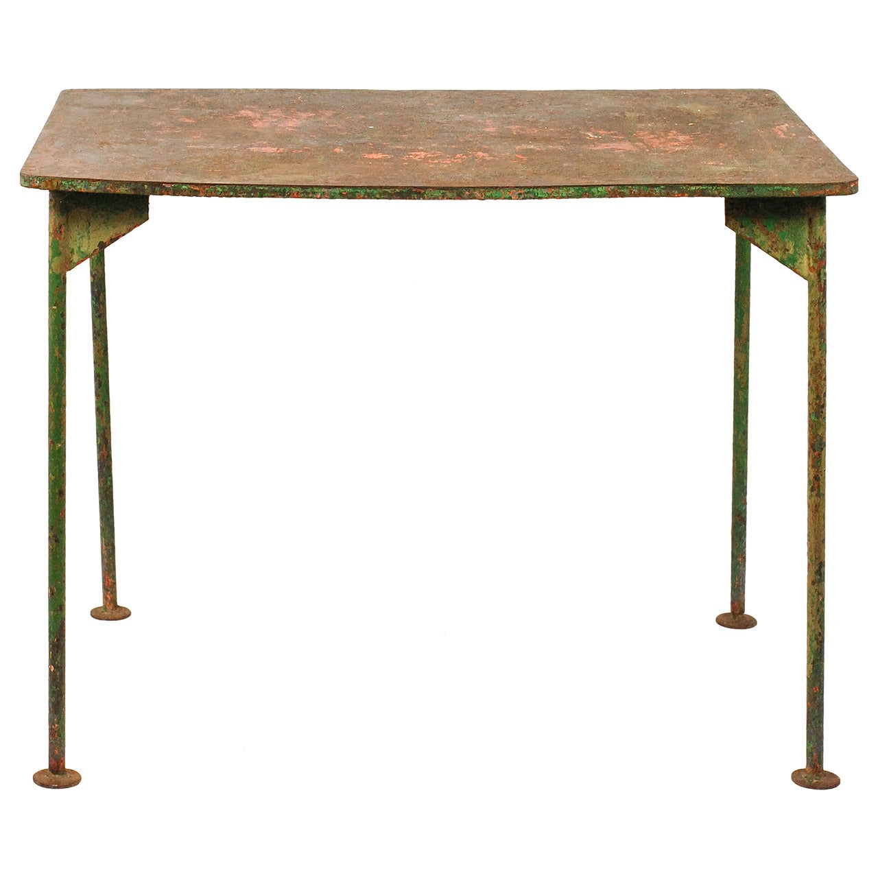 Metal Green Work Table