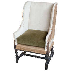 Louis XIII Style Wingback