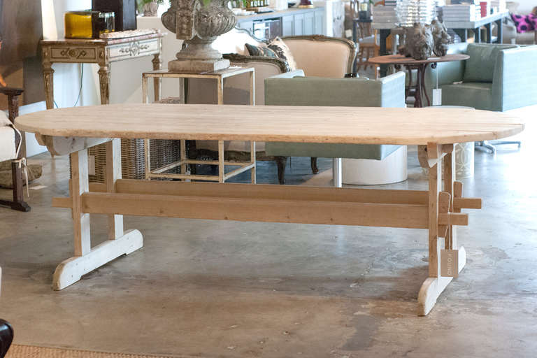 19th Century Swedish Racetrack Table