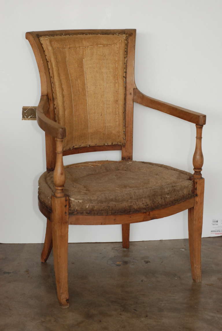 French Pair of 19th Century Armchairs