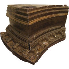 Gilded Architectural Fragments