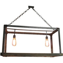 Vintage Hanging Basket Light