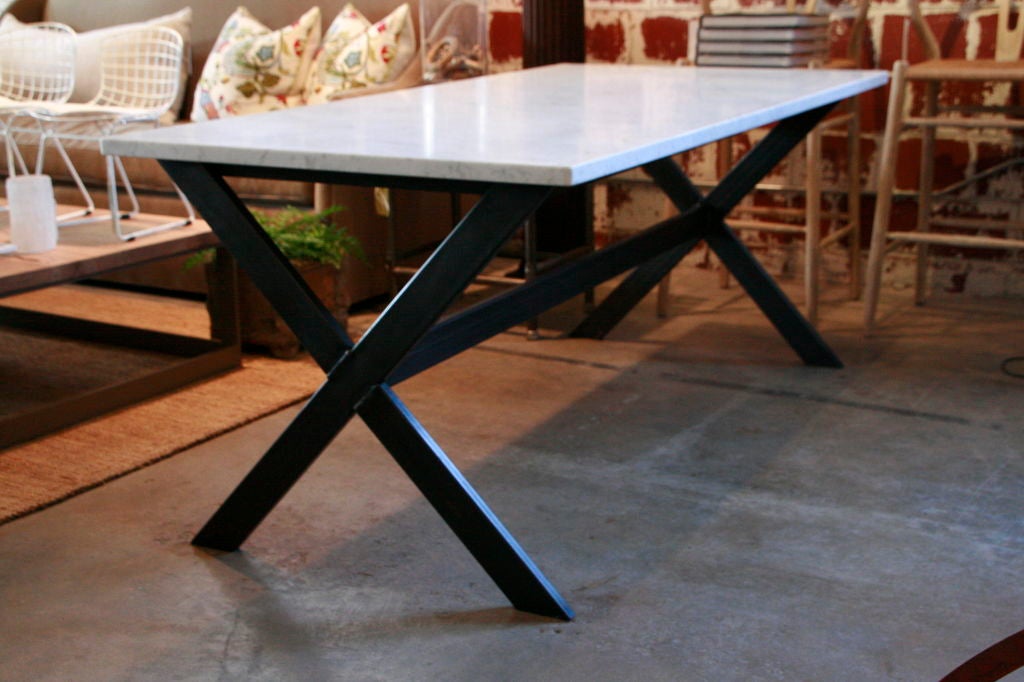 Custom French Picnic Table at 1stdibs