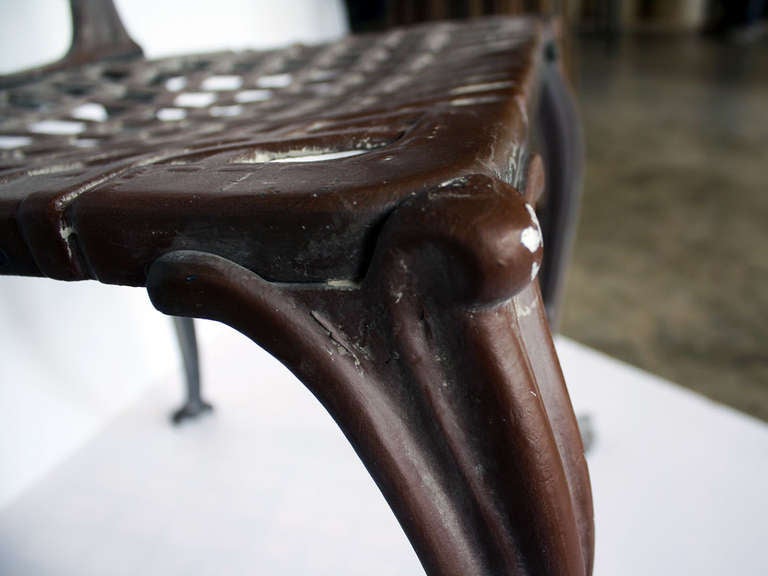 Cast aluminum Garden Chairs at 1stdibs