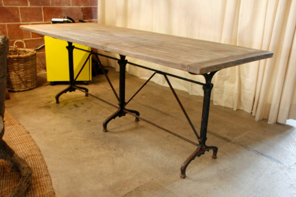 Cast Iron Double Bistro Table