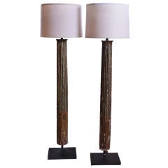 Floor lamp from Italian pilaster
