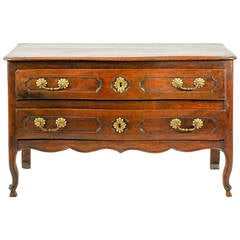 Linden Walnut Commode, Provence, 18th Century