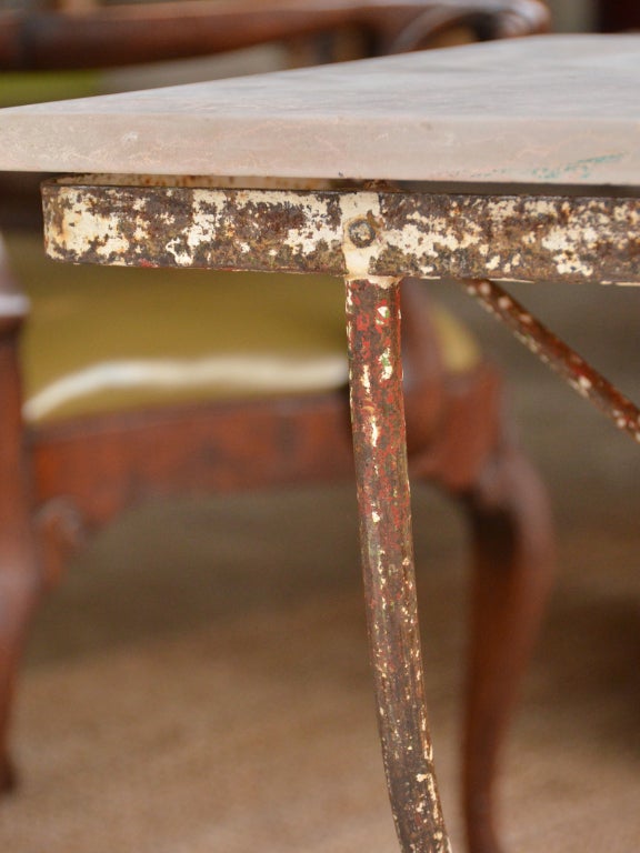 Rectangular garden table at 1stdibs