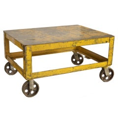 Vintage Industrial coffee table
