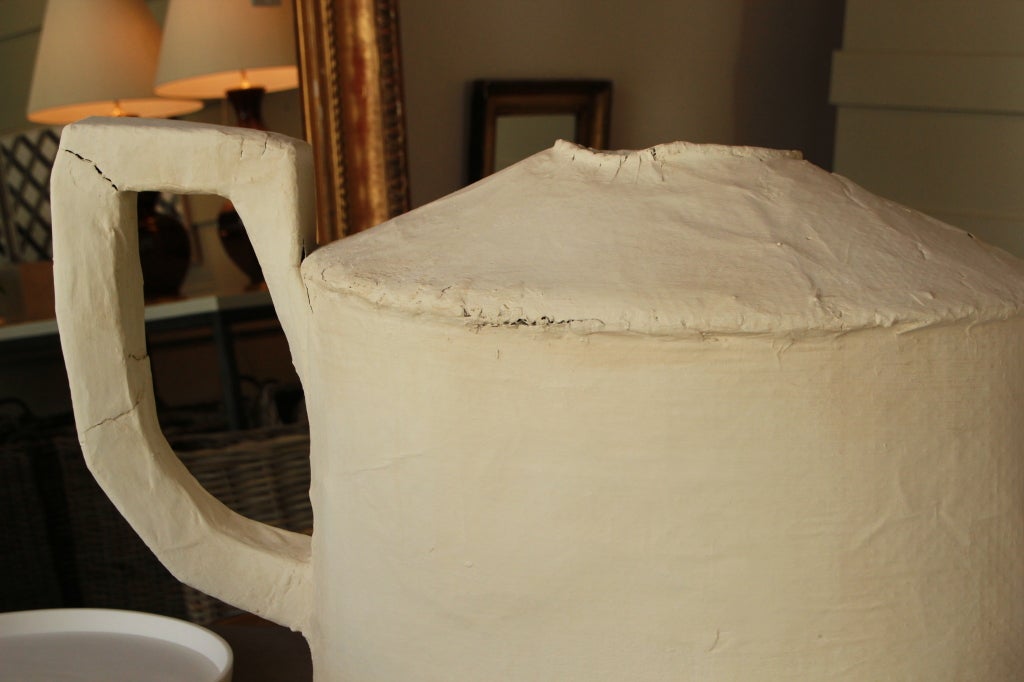 Extra Large Paper Mache Teapot at 1stDibs