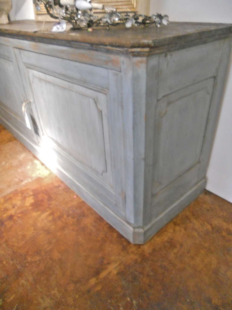 19th. Century French Painted Buffet In Good Condition In Houston, TX