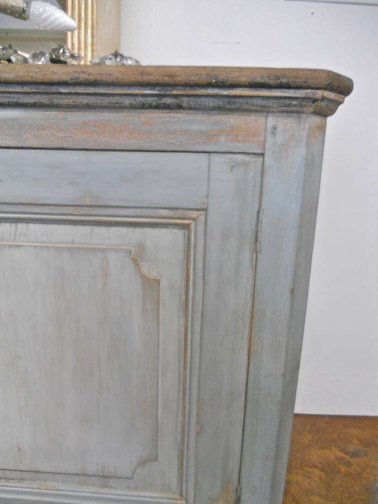 19th Century 19th. Century French Painted Buffet