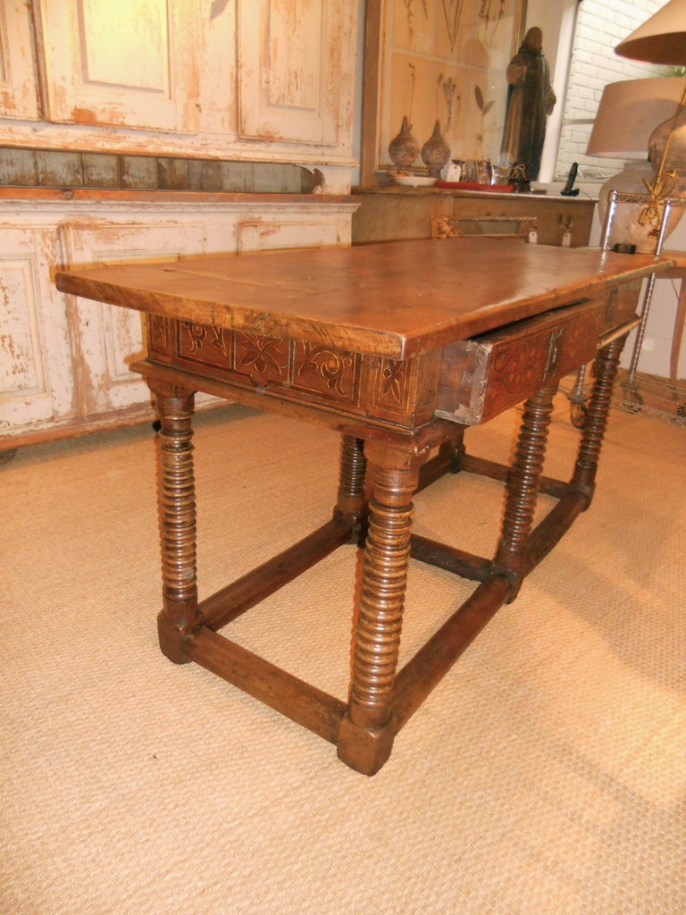 Late 17th. Century Spanish Table