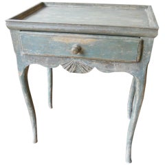 18th. Century Swedish Rococo Tray Top Table