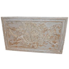 18th.Century French Carved Boiserie Panel